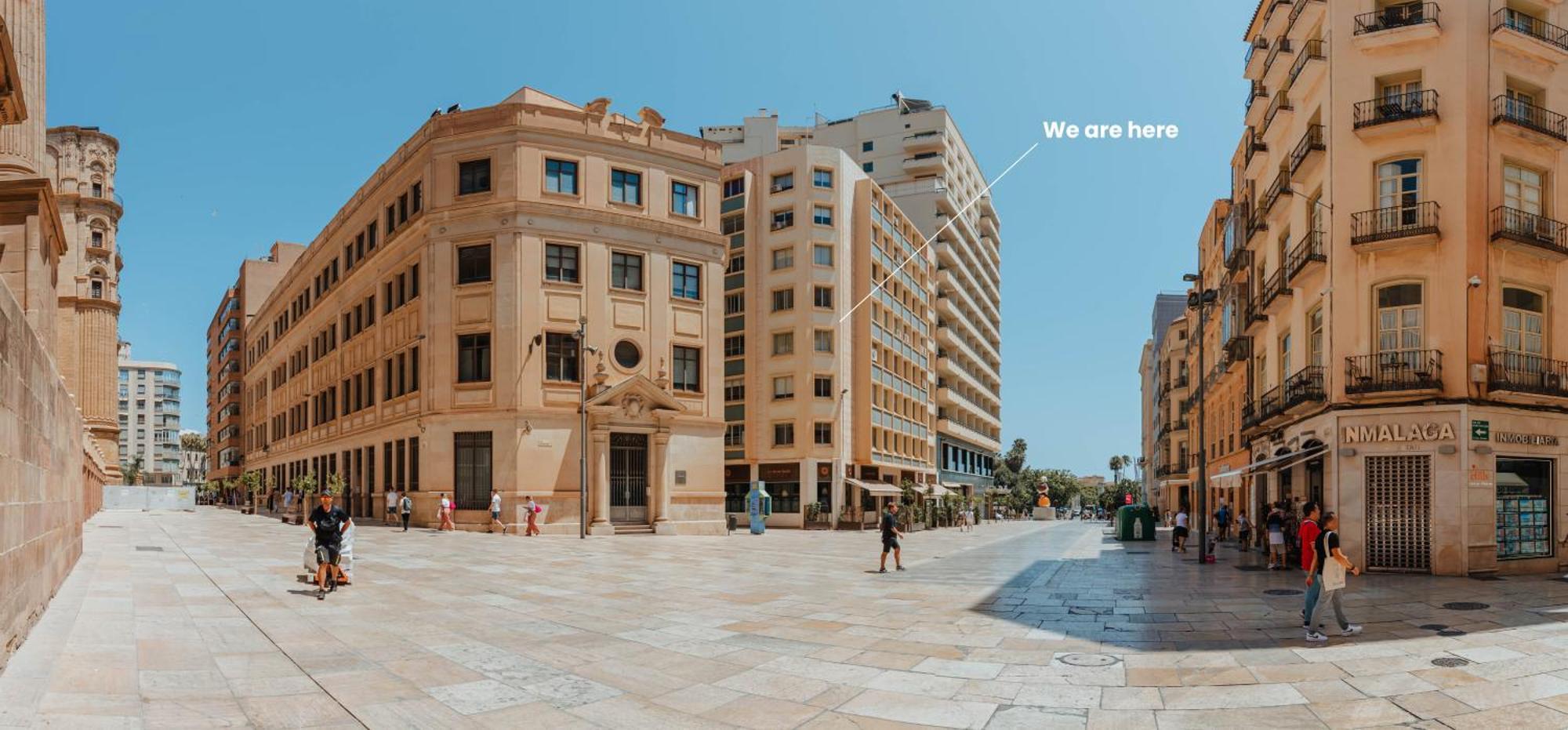 Gran Apartamento De 3 Habitaciones Junto A La Catedral Málaga Exteriör bild